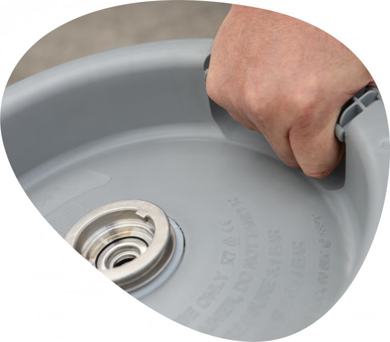 Plastic Keg Handling